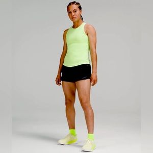 Lululemon NWT Base Pace Ribbed Tank Color Scream Green Light